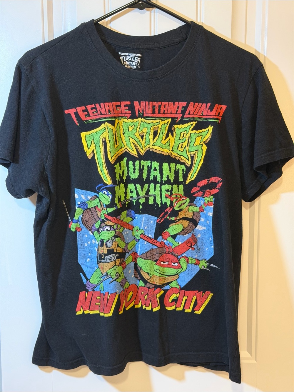 Nickelodeon Black Teenage Mutant Ninja Turtles Graphic Tee